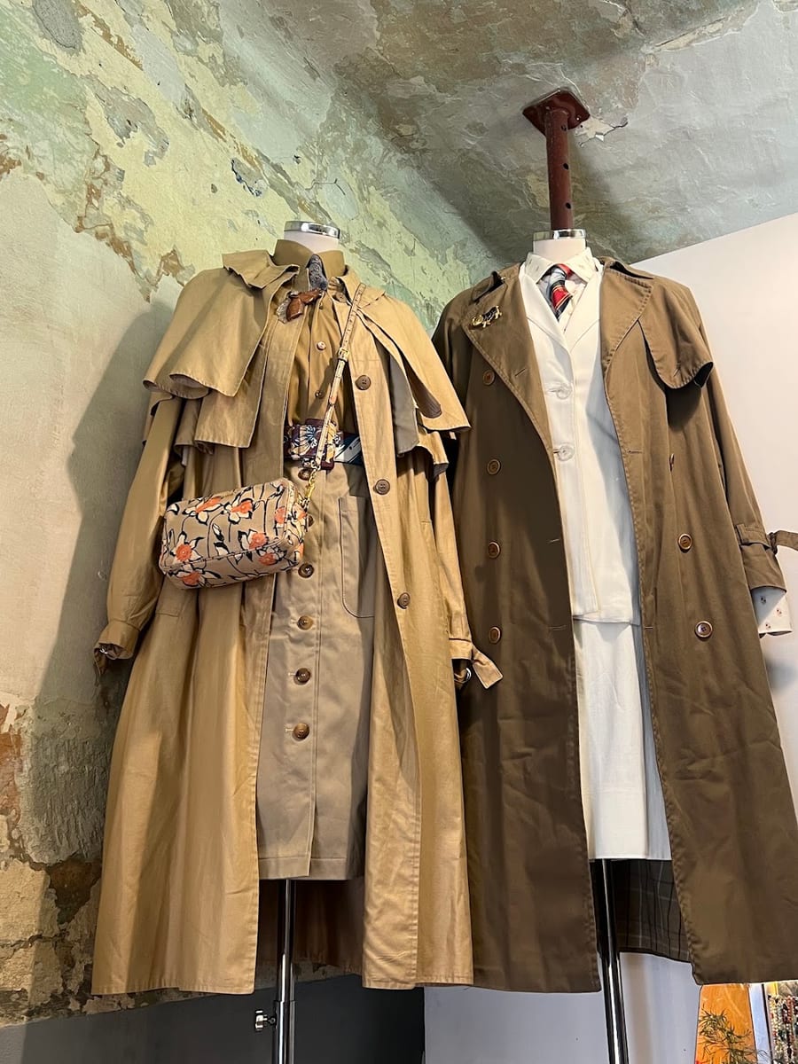 Trench e soprabiti vintage