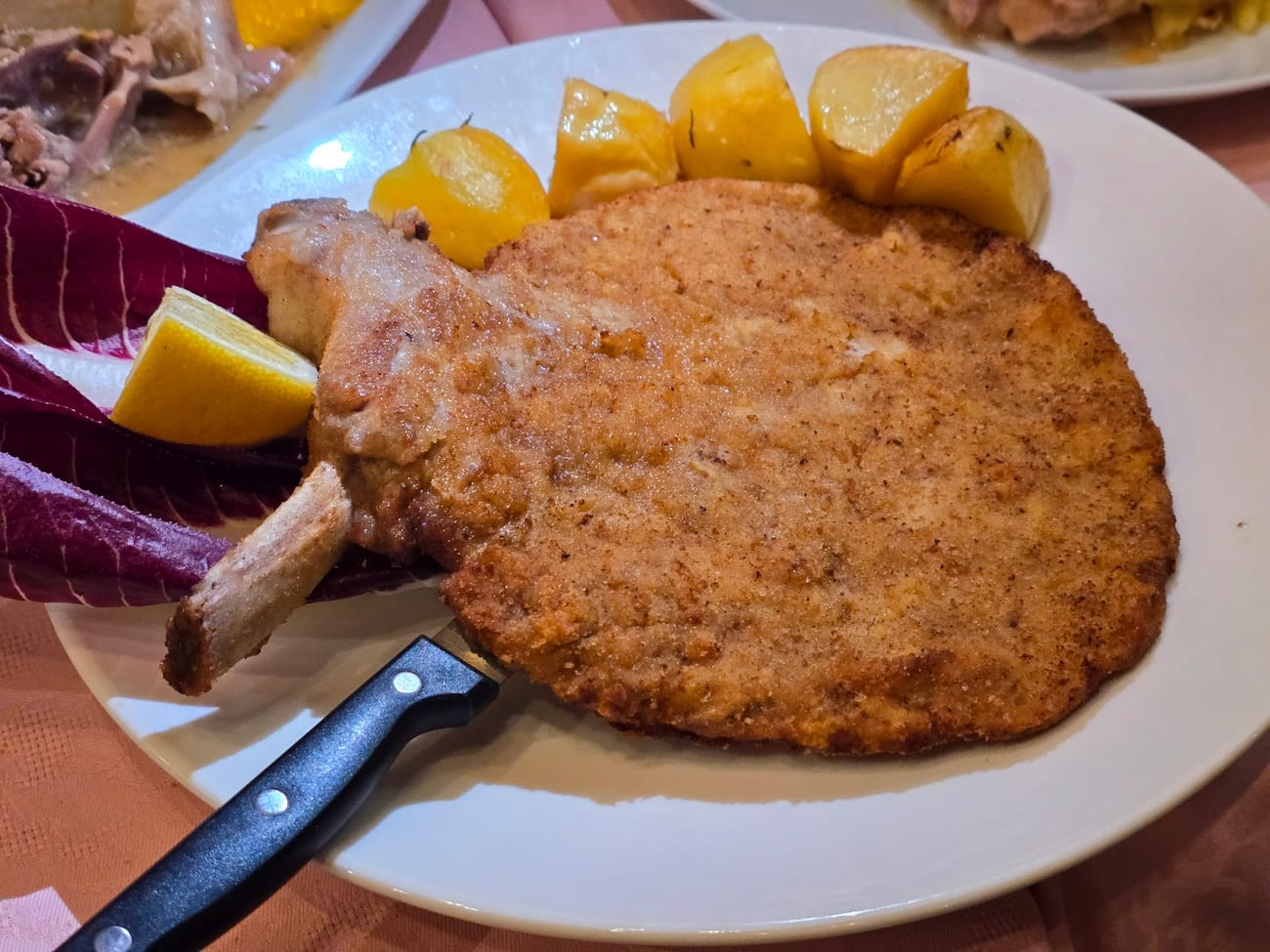 La cotoletta alla milanese