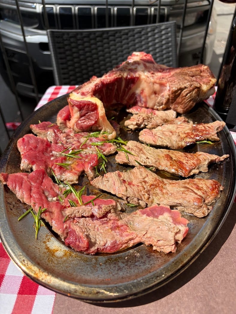 Fiorentina e tagliata di manzo