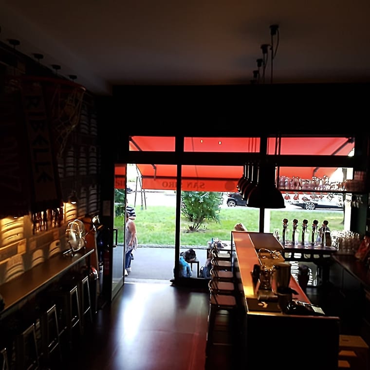 L'interno con le spine