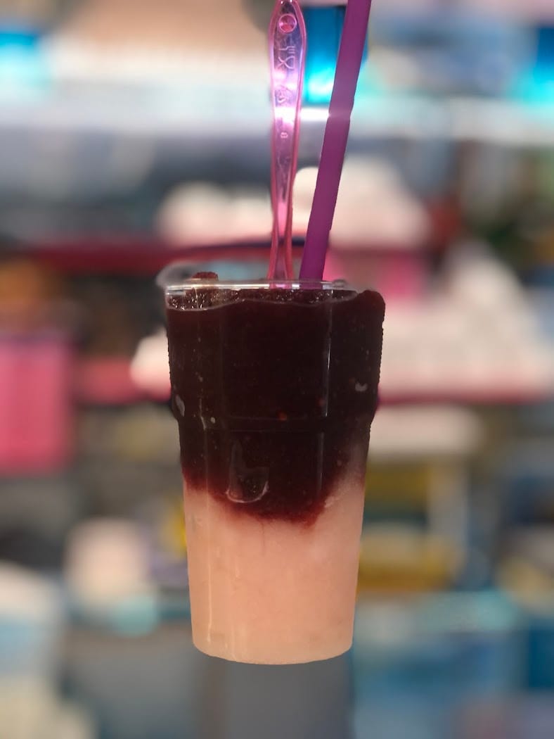 Granita con panna