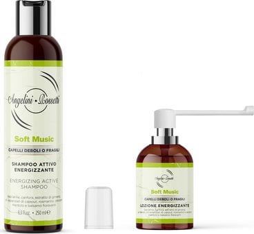 Flacone e lozione spray della linea Soft Music
