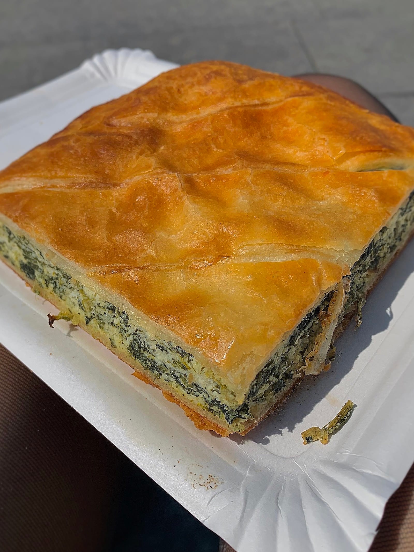 Torta salata ricotta e spinaci