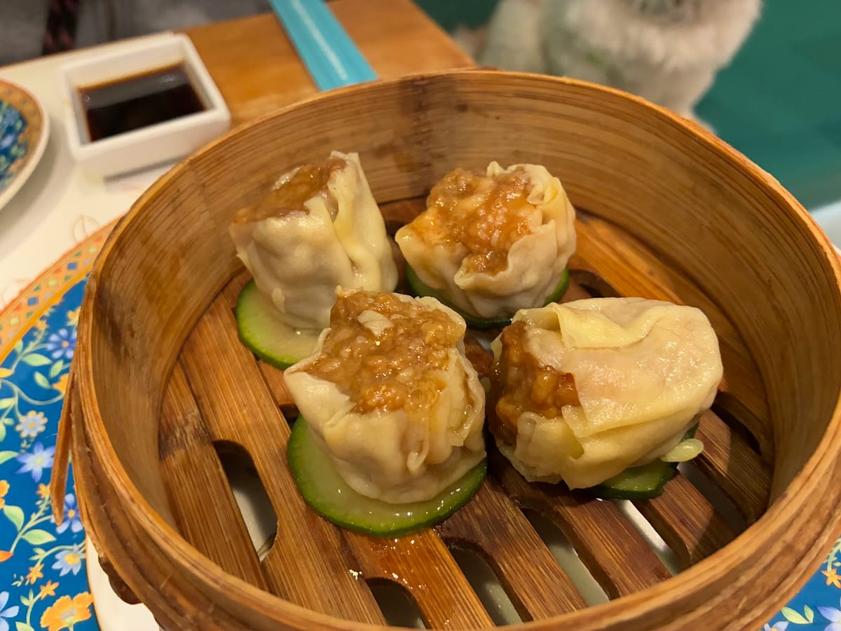 Shumai al vapore
