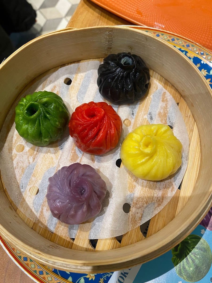 Xiao long bao colorati