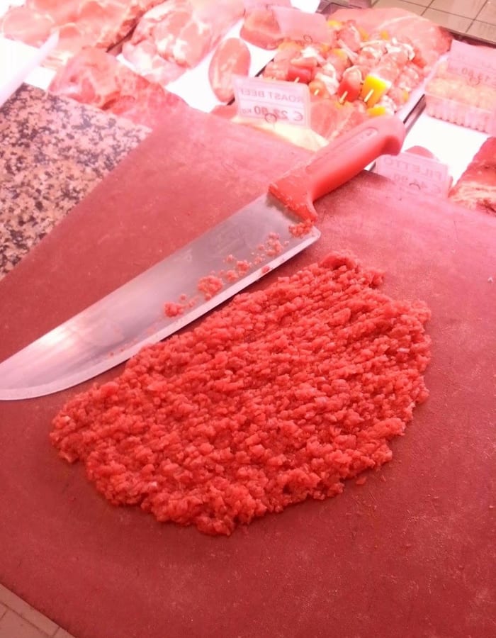 La lavorazione della carne