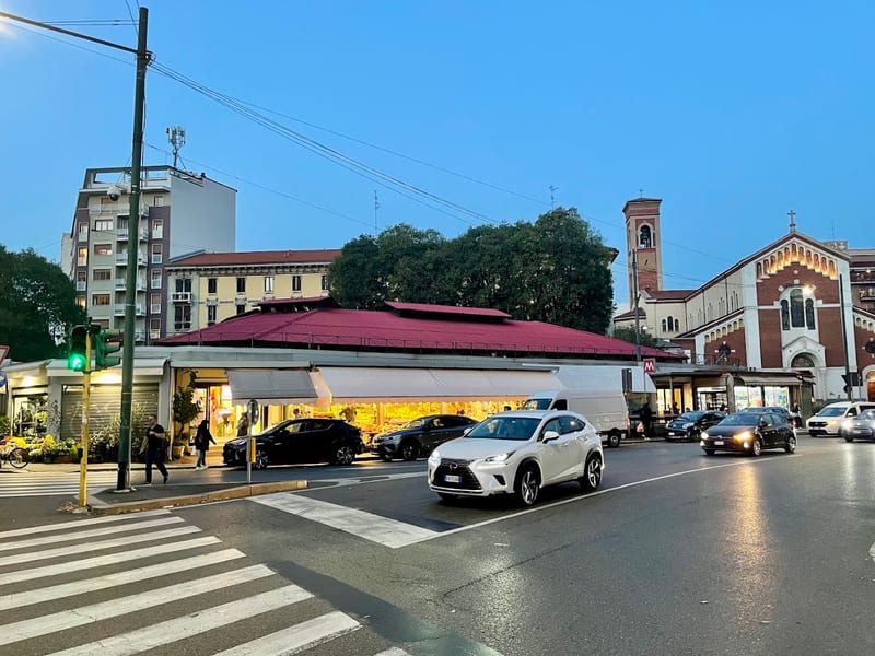 Il mercato di Piazza Wagner