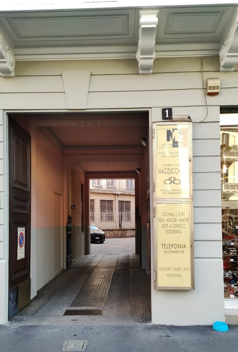 L'ingresso del Mercato Comunale Wagner