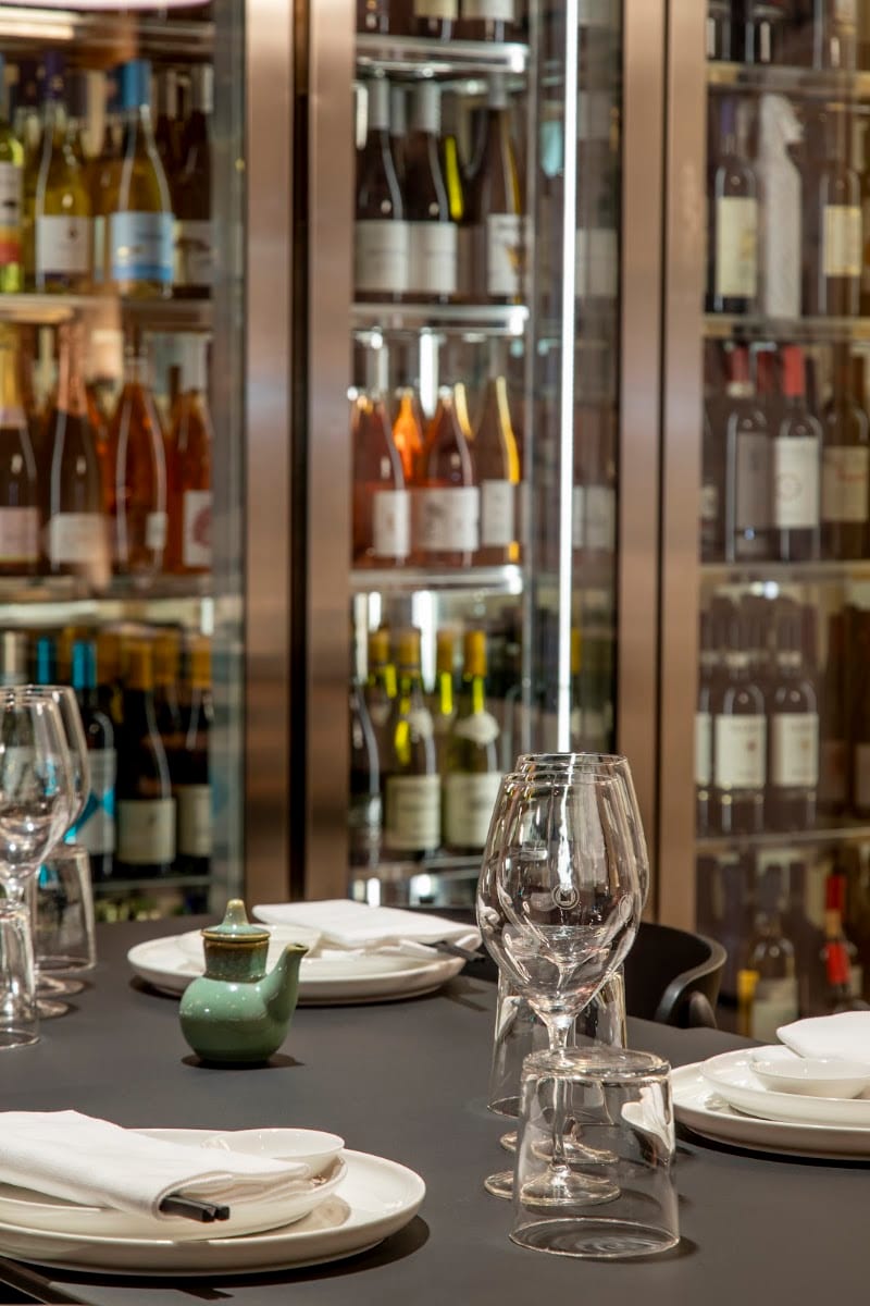 La scelta di vini e whisky