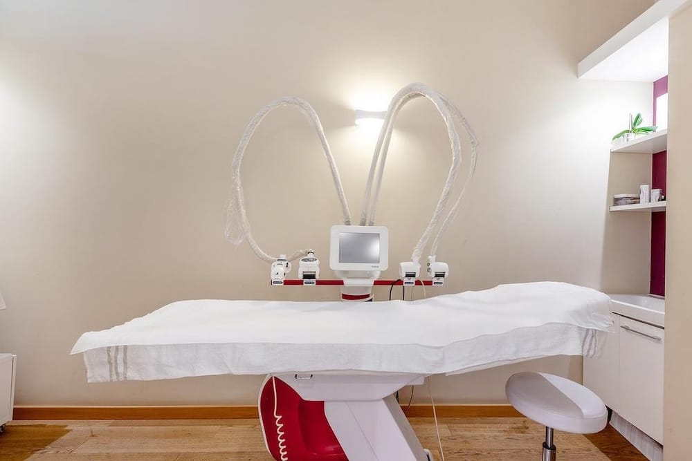Una cabina trattamenti di Elisir del Benessere