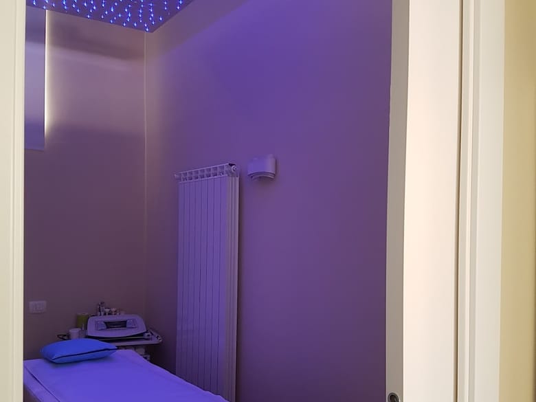 Cabina con cielo stellato