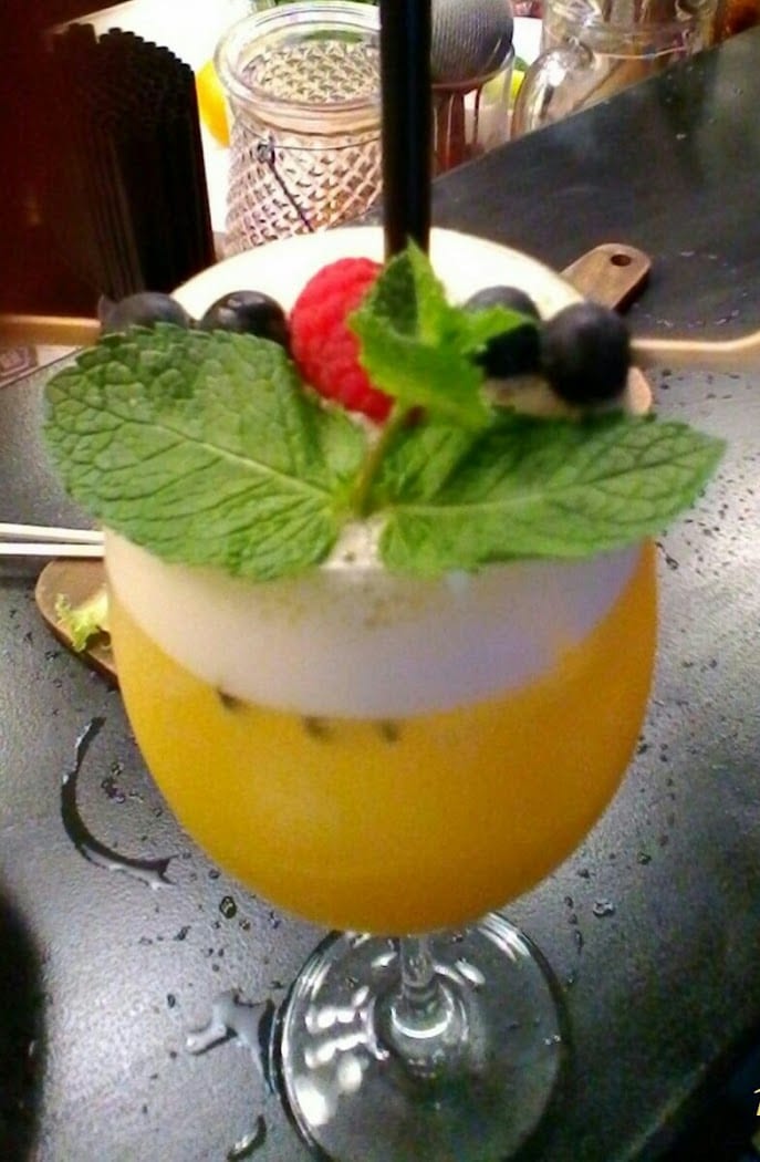 Un cocktail della casa