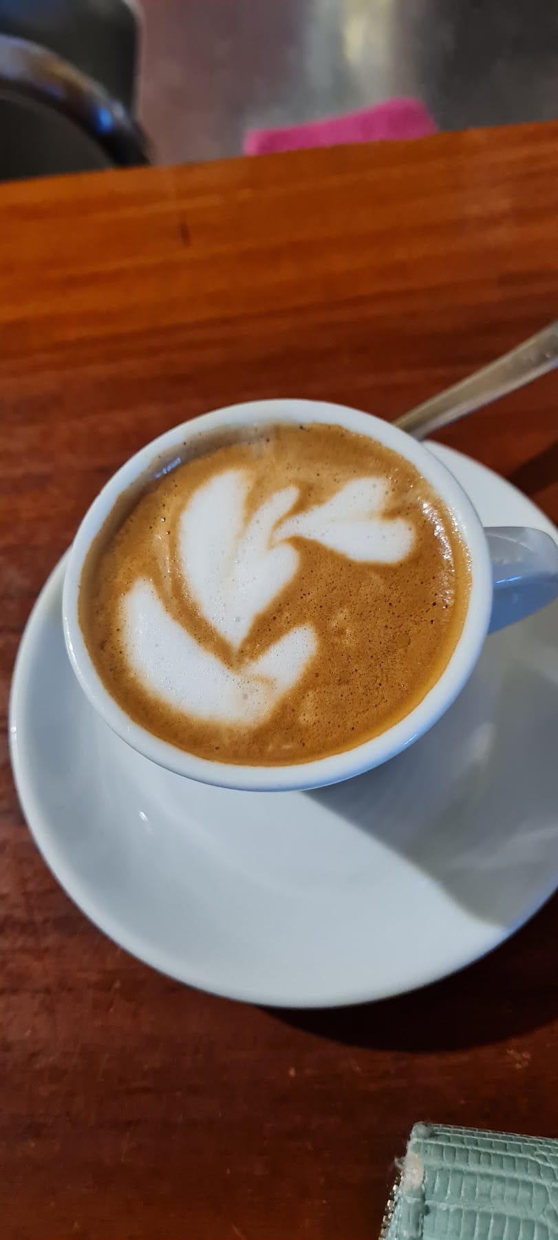 Cappuccino con latte art