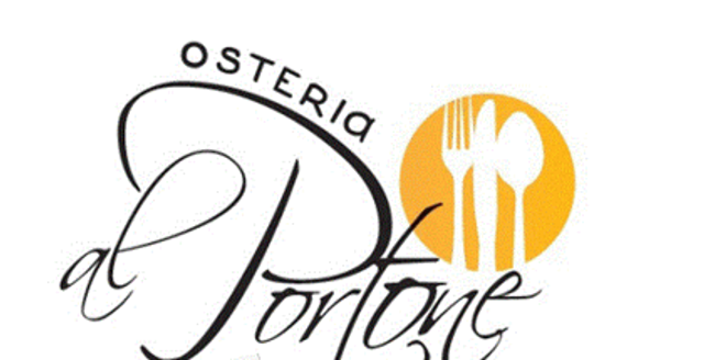 Il logo dell'Osteria al Portone