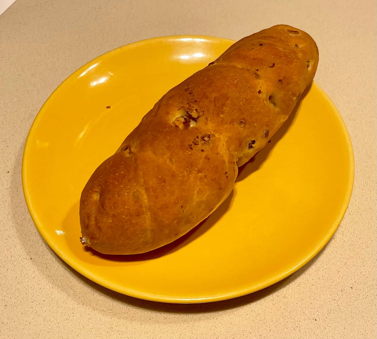 Filone di pane alle olive del Panificio Sanna