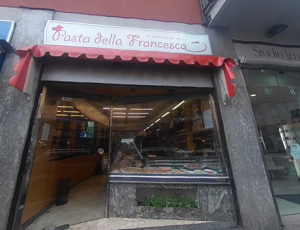 La bottega di Pasta della Francesca in Via Piero della Francesca