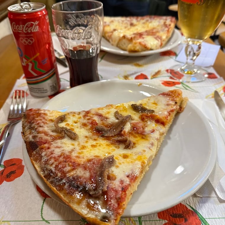Un trancio di pizza