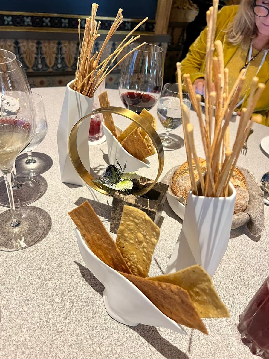 Un allestimento di aperitivo e catering