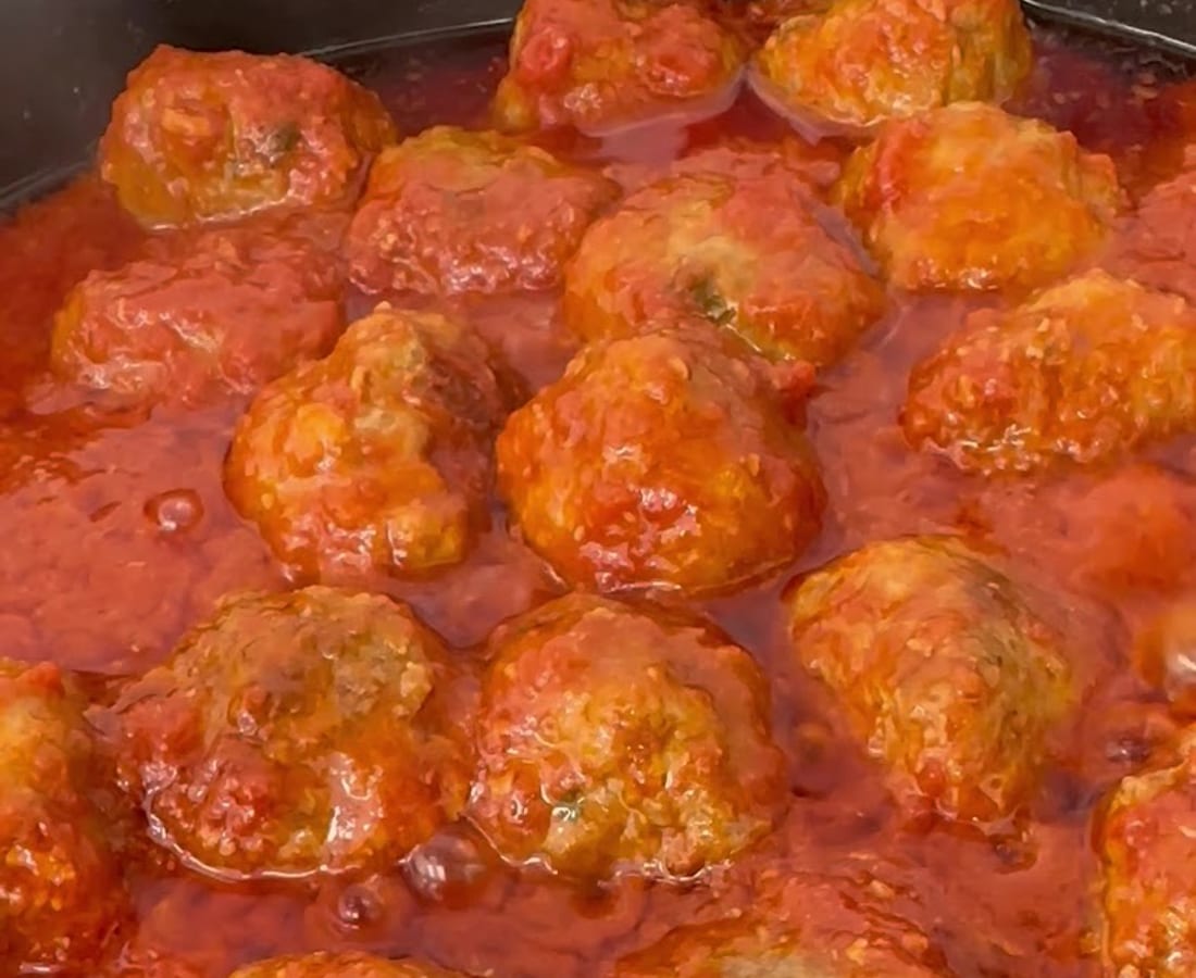 Polpette al sugo di pomodoro