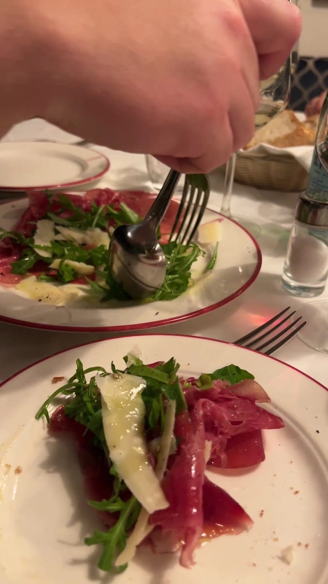 Un antipasto di carpaccio