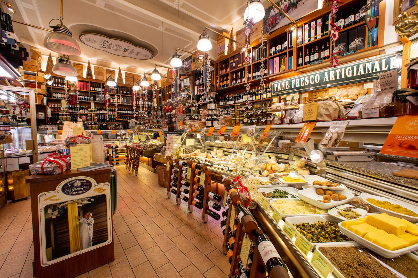 Il banco della gastronomia