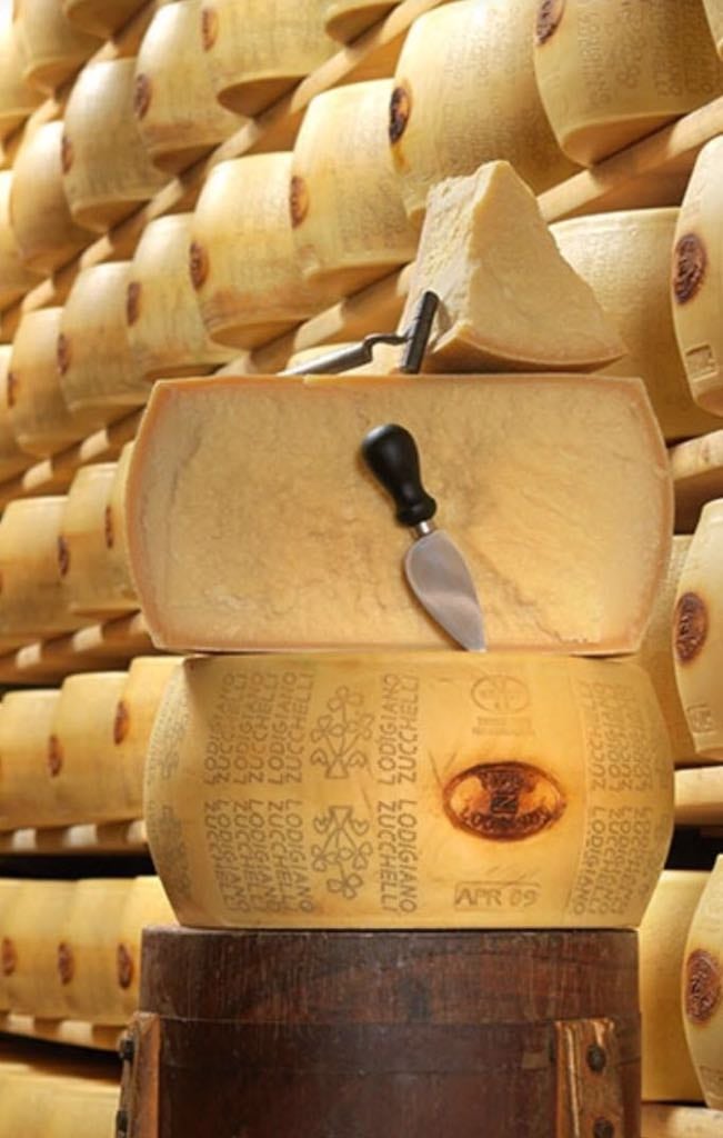 Forme di parmigiano